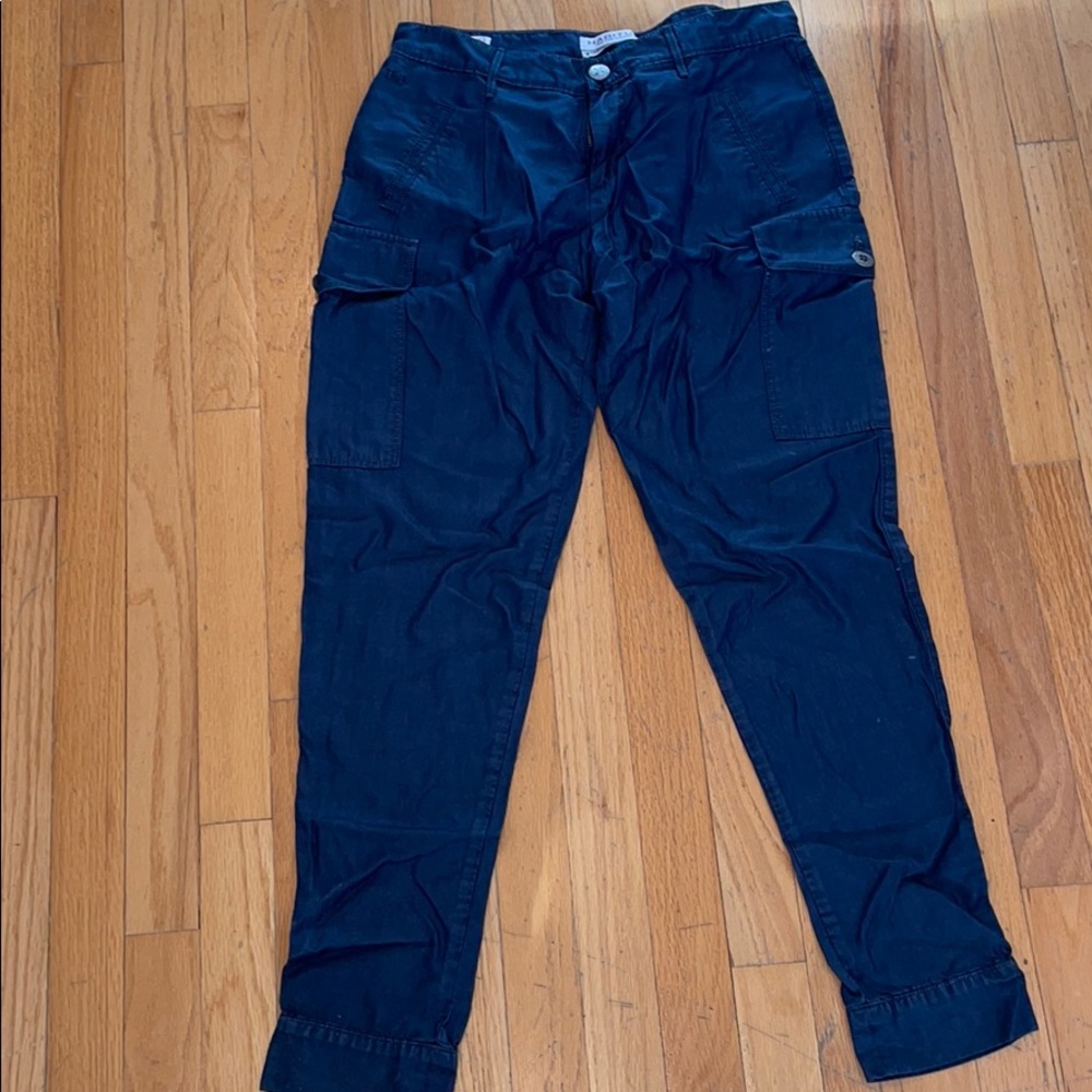 Jean cargo pants